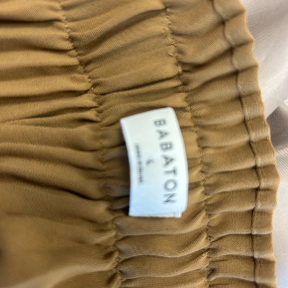 Babaton L gold/green/yellow mid accordion great condition! Classic/great colour - Picture 8 of 9